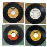 Assortment of Vintage Soul and R&B 45 RPM Records