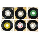 Collection of Six 7-Inch Promotional 45 RPM Single