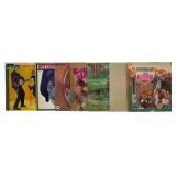 A Collection of 1960s-70s Rock and Pop Vinyl LPs