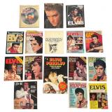 Elvis Presley Vintage Book and Magazine Collection