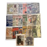 Collection of 20 Vintage American Sheet Music