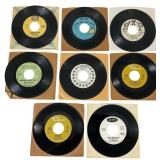 Collection of Eight 1960s Promotional 45 RPM Recor