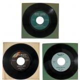 Trio of Vintage 7 Inch 45 RPM Soul and Reggae Sing