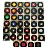 Collection of 40 R&B and Soul 45 RPM Records