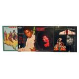 A Group of Soul and Funk Vinyl LP Records