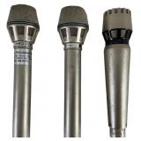Three Vintage AKG Dynamic Microphones