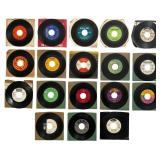 Assortment of 19 Vintage 45 RPM Soul and R&B Singl