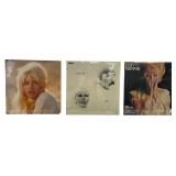 Trio of Vintage Female Vocalist Vinyl LPs