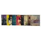 Collection of Nine 1950s and 60s R&B Vinyl LPs