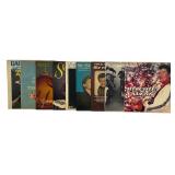 Collection of Nine Rock and Roll and Pop Vinyl LPs