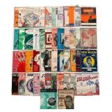 Collection of 52 Vintage Sheet Music Pieces