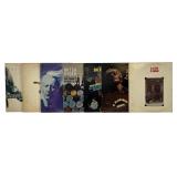 Collection of Seven Vintage Blues and Rock LPs