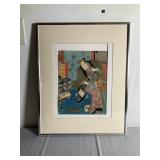 Japanese Woodblock Print, Edo Period