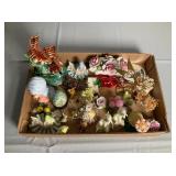 Assortment of Decorative Figurines and Ornaments