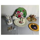Group of Assorted Decorative Porcelain and Metal