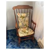 Traditional Wooden Rocking Chair and Accent Group