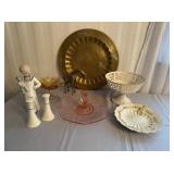 Assortment of Decorative Tableware and Figures