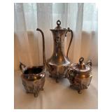 Benedict Mfg. Co. Silver-Plated Beverage Set