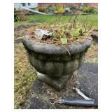 Set of Four Neoclassical Concrete Garden Urns