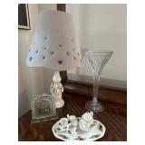 A Group of Decorative Household Items Including a