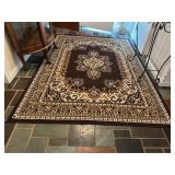 Persian Style Medallion Motif Area Rug