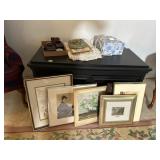 Assorted Framed Art Prints and Home Decor Items