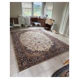 Large Persian Style Floral Medallion Area Rug