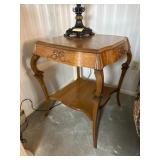Quartersawn Oak Parlor Table