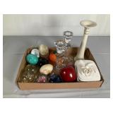 Group of Art Glass and Ceramic Tablewares