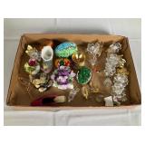 Assorted Glass and Porcelain Figurines