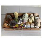 Assorted Ceramic and Porcelain Figurines