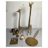 Assortment of Decorative Brass Metalware