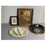 Four Works of Art and Decorative Ceramics