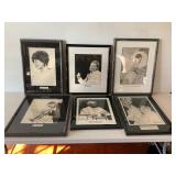 Six RaMeeSe Ink and Graphite Jazz Portraits