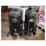 Pair of Beval Insulated Beverage Dispensers