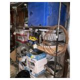 Three Chrome Wire Shelving Units