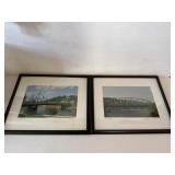 Two Limited Edition Prints of Easton Bridges