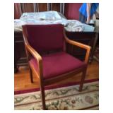 Mid-Century Modern Wood Armchair