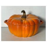 Staub Enameled Cast Iron Pumpkin Cocotte