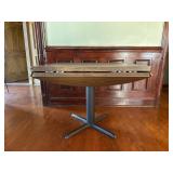 Mid-Century Pedestal Square to Round Table