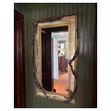 Celestial Motif Framed Wall Mirror