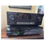 Pioneer AV Receiver and Insignia CD Changer