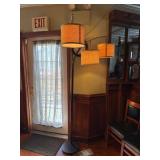 Three-Light Arching Floor Lamp