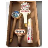 Four Various Beer Tap Handles