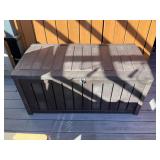 Keter Resin Deck Box with Outdoor Cushions
