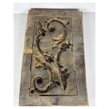 Early Hand Carved Rococo Wood Relief Panel