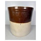6 Gallon Two Tone Stoneware Crock