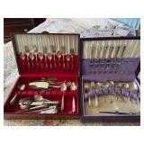 Silver-Plated Flatware Grouping Tudor and Gorham
