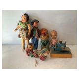 An Assortment of Vintage Toys and Pull Toys