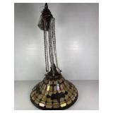 Tiffany Style Stained Glass Pendant Chandelier